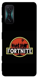 Чехол на Xiaomi Redmi K50 Gaming Fortnite logo ver.1 фото 1 из 1