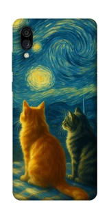 Чохол на ZTE Blade A5 (2020) Cats under the stars фото 1 Чохол на ZTE Blade A5 (2020) Cats under the stars фото 1 з 1