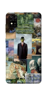 Чехол на ZTE Blade A31 Art collage ver.4 фото 1 из 1