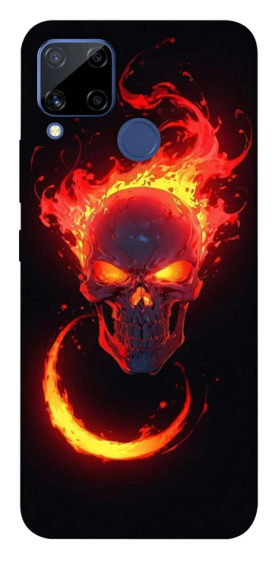 Чохол на Realme C15 Blood Skull фото 1 з 1
