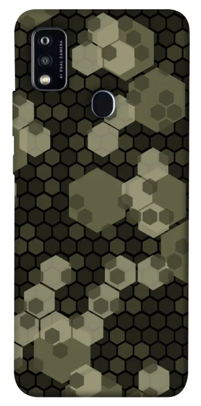 Чохол на ZTE Blade A51 Camouflage v9 фото 1 з 1