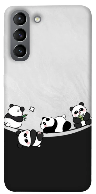 Чохол на Samsung Galaxy S21 Four pandas фото 1 з 1