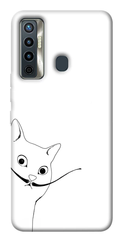 Чехол на TECNO Camon 17 Кот Дали фото 1 из 1