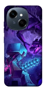 Чехол на TECNO Spark Go 1 Minecraft dragon фото 1 из 1