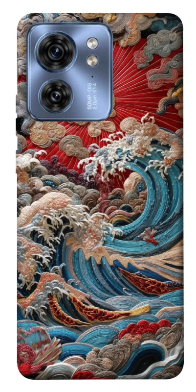 Чехол на Motorola Edge 40 Japa wave ver.2 фото 1 из 1