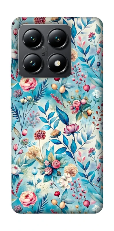 Чохол на Xiaomi 14T Floral design ver.5 фото 1 з 1