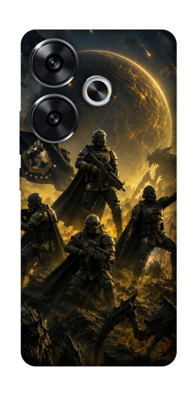 Чохол на Xiaomi Poco F6 HELLDIVERS ver.2 фото 1 з 1