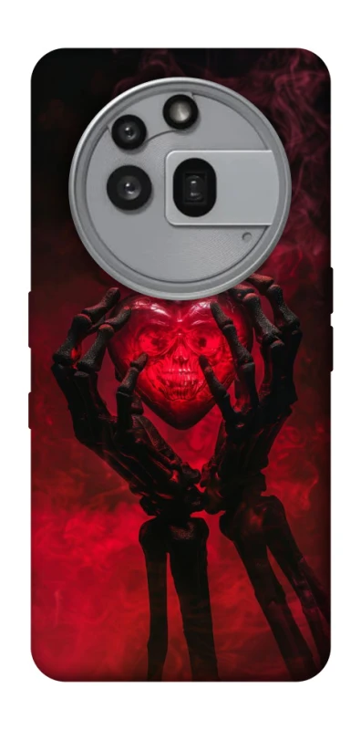 Чехол на Nothing Phone (3a) Pro Heart in the hands of a skeleton фото 1 из 1