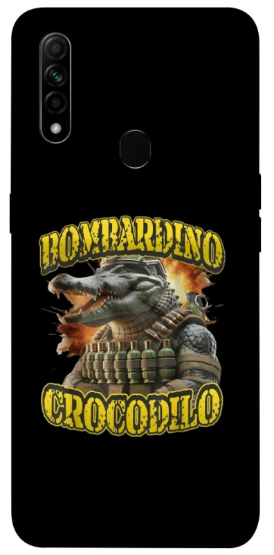 Чохол на Oppo A31 Bombardino Crocodilo фото 1 з 1