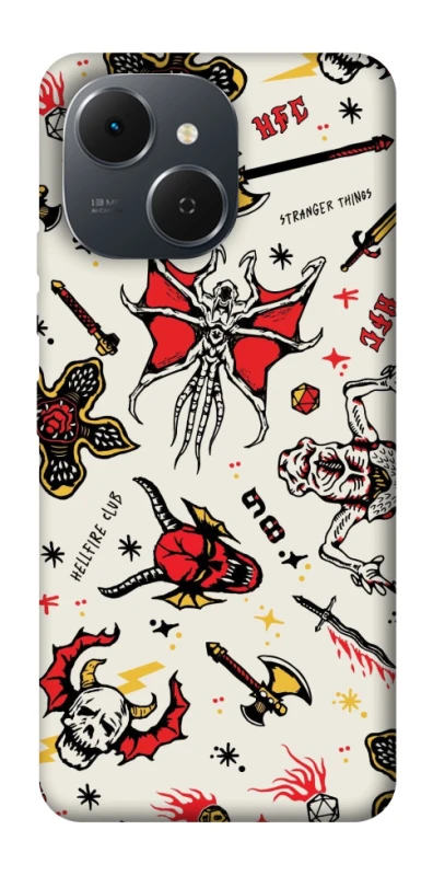 Чохол на TECNO Spark 40C Stranger Things ver.2 фото 1 з 1