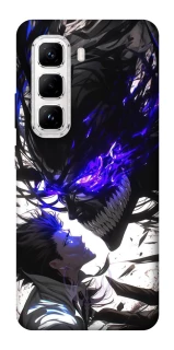 Чехол на Infinix Hot 50 Pro Black soul anime фото 1 из 1