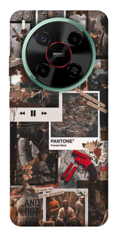 Чохол на ZTE Nubia V70 Max PUBG Collage фото 1 з 1