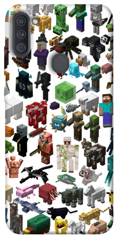 Чохол на Samsung Galaxy A11 Minecraft v4 фото 1 з 1