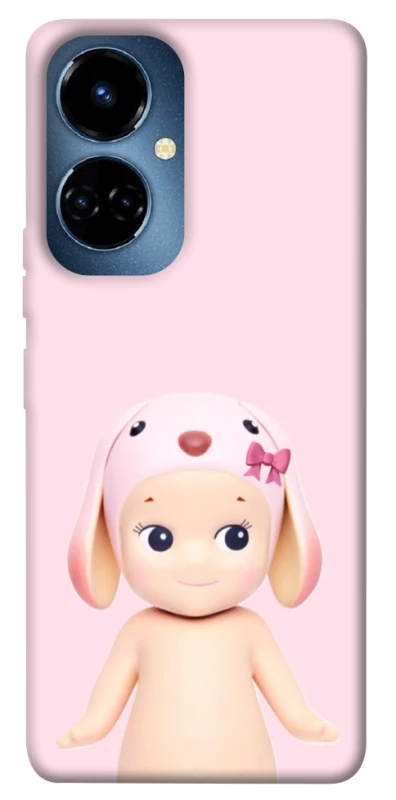 Чохол на TECNO Camon 19 Pro Pink Ribbon Hop фото 1 з 1