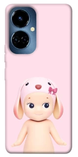 Чохол на TECNO Camon 19 Pro Pink Ribbon Hop фото 1 з 1