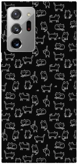 Чохол на Samsung Galaxy Note 20 Ultra Black Cats фото 1 з 1