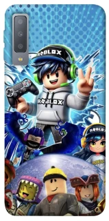 Чехол на Samsung A750 Galaxy A7 (2018) Roblox collage ver.3 фото 1 из 1
