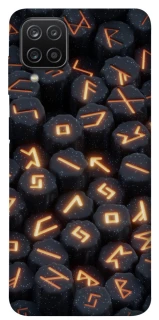 Чохол на Samsung Galaxy A12 Вогняні руни фото 1 з 1