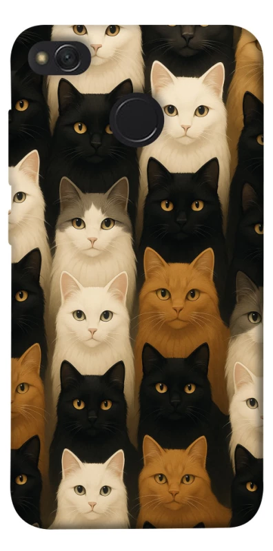 Чохол на Xiaomi Redmi 4X Colorful Cat Collage фото 1 з 1
