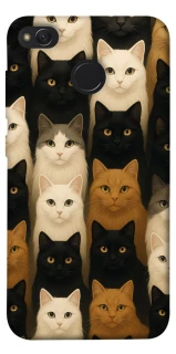 Чохол на Xiaomi Redmi 4X Colorful Cat Collage фото 1 з 1