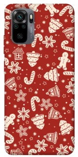 Чехол на Xiaomi Poco M5s Новогодний v3 фото 1 из 1