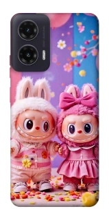 Чехол на Motorola Moto G35 Labubu twins ver.2 фото 1 из 1