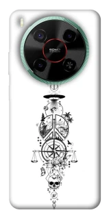 Чехол на ZTE Nubia V70 Max Tattoo ver.7 фото 1 из 1