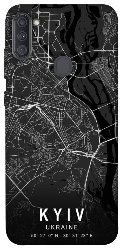 Чохол на Samsung Galaxy A11 Kyiv map фото 1 з 1