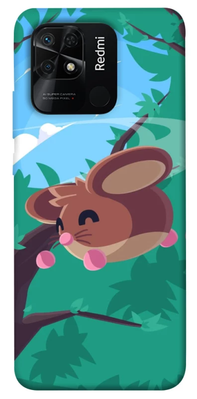 Чохол на Xiaomi Redmi 10C Adopt Me Forest Mouse Jump фото 1 з 1