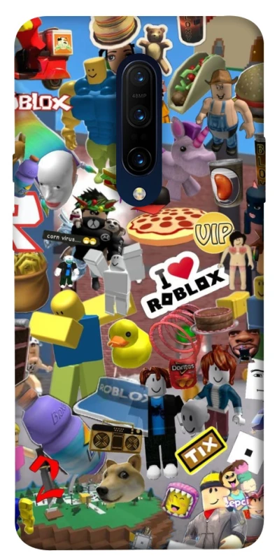Чехол на OnePlus 7 Pro Roblox collage ver.5 фото 1 из 1