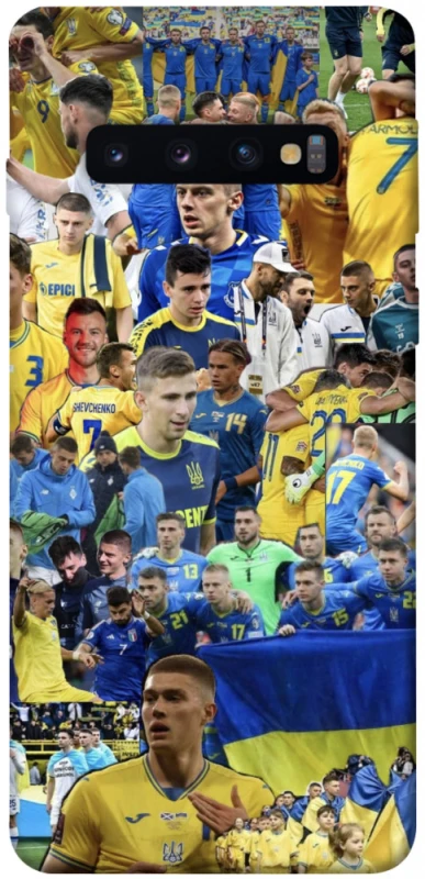 Чехол на Samsung Galaxy S10 UA-Football ver.6 фото 1 из 1