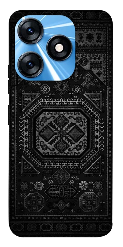 Чехол на TECNO Spark 10 Черный ковер фото 1 из 1