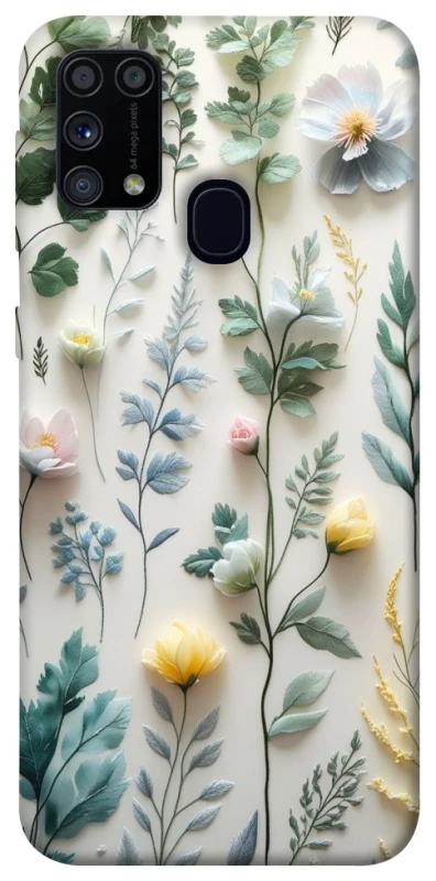 Чохол на Samsung Galaxy M31 Floral design ver.4 фото 1 з 1