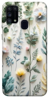 Чехол на Samsung Galaxy M31 Floral design ver.4 фото 1 из 1