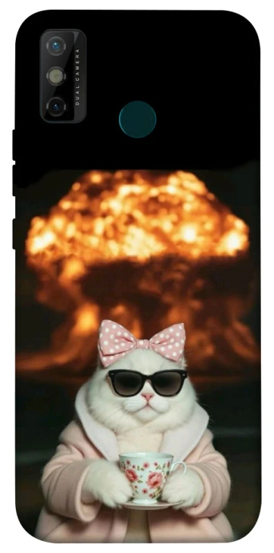 Чохол на TECNO Spark 6 Go Exploding Kittens ver.2 фото 1 з 1