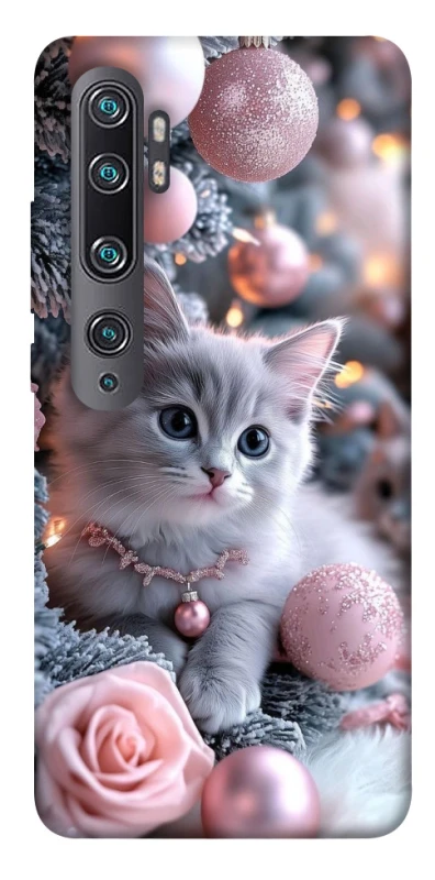 Чохол на Xiaomi Mi Note 10 / Note 10 Pro / Mi CC9 Pro Christmas Kitty фото 1 з 1