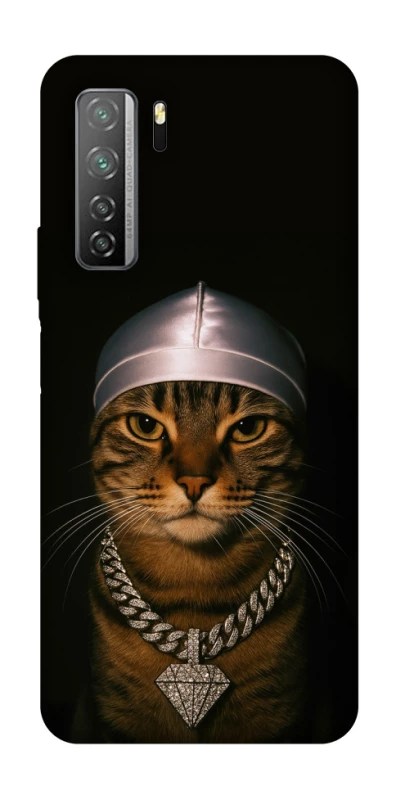 Чехол на Huawei Nova 7 SE Cat in Bling фото 1 Чехол на Huawei Nova 7 SE Cat in Bling фото 1 из 1