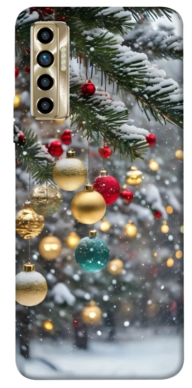 Чохол на TECNO Camon 17P Новорічний v48 фото 1 з 1