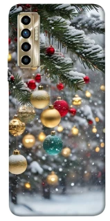 Чохол на TECNO Camon 17P Новорічний v48 фото 1 з 1