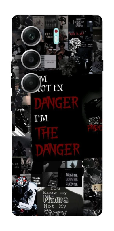 Чохол на Tecno Camon 40 Pro 5G Danger collage фото 1 з 1