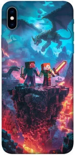Чохол на Apple iPhone XS Max (6.5") Minecraft v3 фото 1 з 1