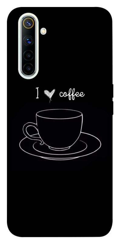 Чохол на Realme 6 Black coffee фото 1 з 1