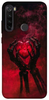 Чехол на Xiaomi Redmi Note 8T Heart in the hands of a skeleton фото 1 из 1