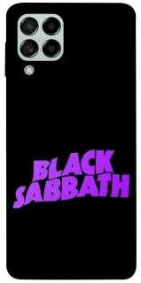 Чехол на Samsung Galaxy M53 5G Black Sabbath logo ver.1 фото 1 из 1