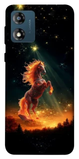 Чохол на Motorola Moto E13 Red Fire Horse ver.2 фото 1 з 1