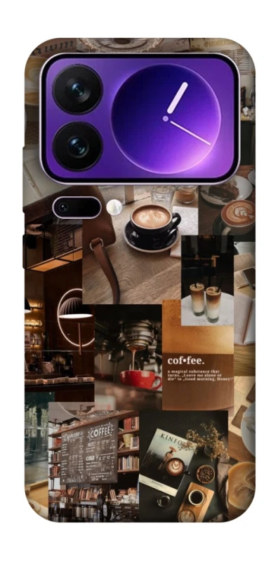 Чехол на Xiaomi 17 Pro Max Coffee collage ver.2 фото 1 из 1