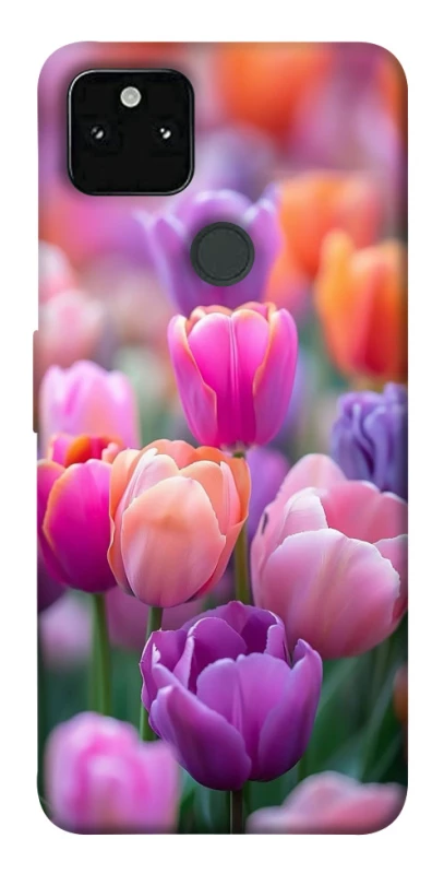 Чохол на Google Pixel 5A Тюльпанове поле фото 1 з 1