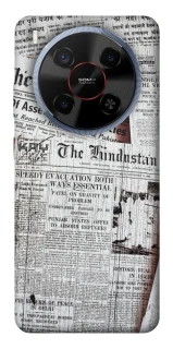 Чехол на ZTE Blade V70 Max Газеты фото 1 из 1