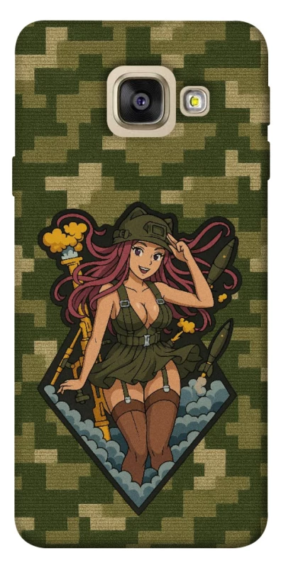 Чохол на Samsung A520 Galaxy A5 (2017) Military Waifu фото 1 з 1