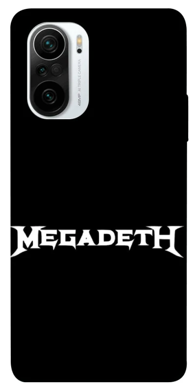 Чохол на Xiaomi Redmi K40 / K40 Pro / K40 Pro+ / Poco F3 Megadeth logo фото 1 Чохол на Xiaomi Redmi K40 / K40 Pro / K40 Pro+ / Poco F3 Megadeth logo фото 1 з 1
